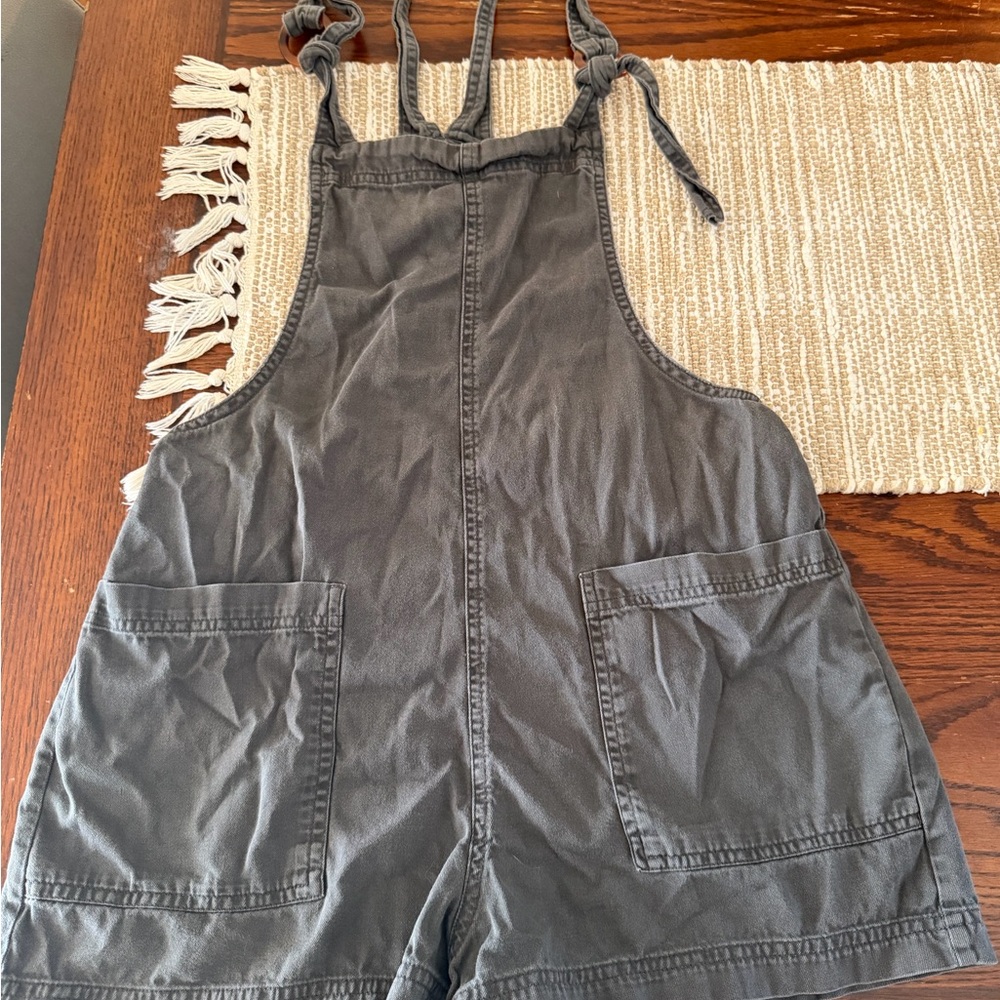 Aerie Charcoal Gray One Piece Romper